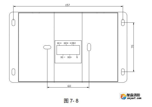 海湾TS-GSTN605消防电话中继器外形 海湾TS-GSTN605消防电话中继器外形